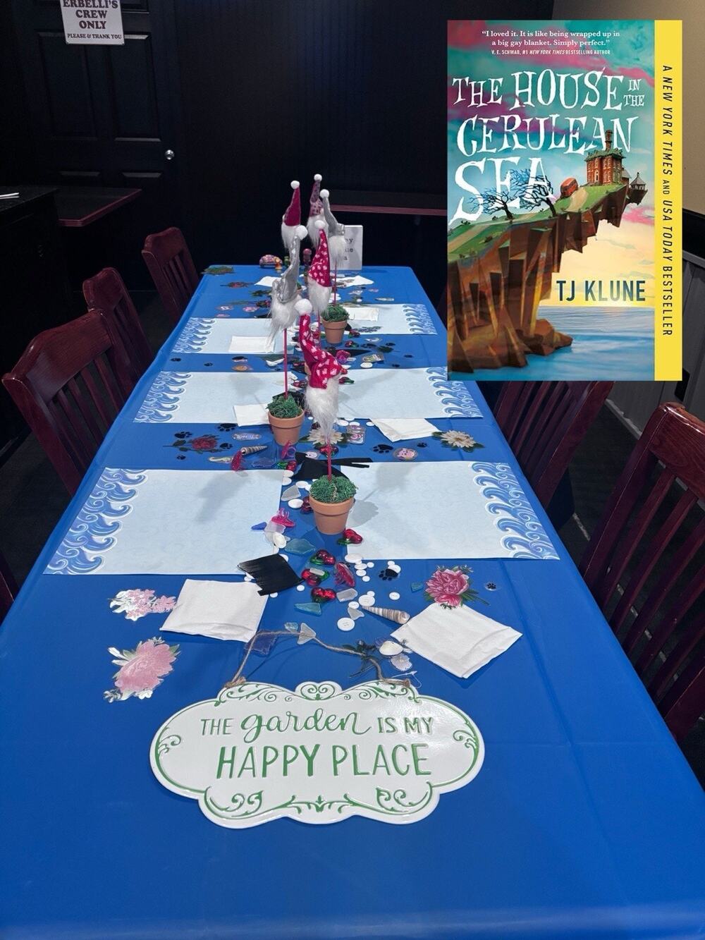 House In The Cerulean Sea Party Or Book Club Decoration Kit (Book Included) C2